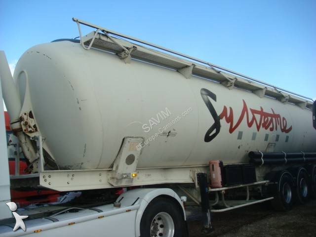 Semitrailer Spitzer CITERNE PULVE 58M3 38T...
