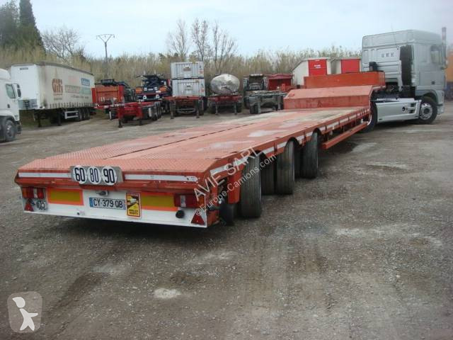 Semitrailer Nooteboom 3 ESSIEUX GIGANT 1999