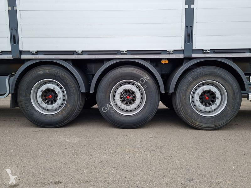 Semitrailer Lecitrailer  PLATEAU RIDELLES...