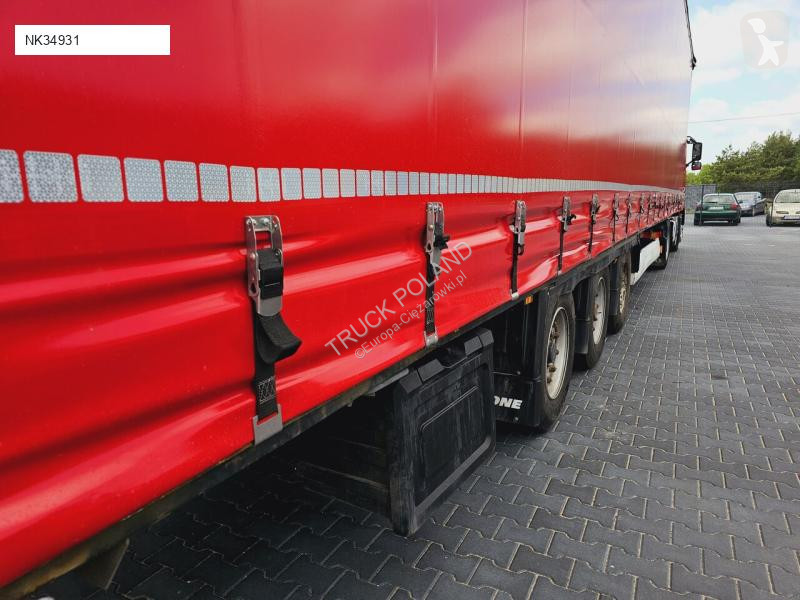 Semitrailer Krone CURTAIN MEGA RAISED ROOF 2011