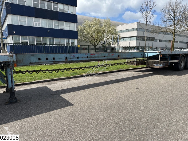 Semitrailer Nooteboom open laadbak 42000 KG,...