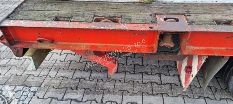 Sættevogn  Naczepa niskopodwoziowa typu semi, 2...