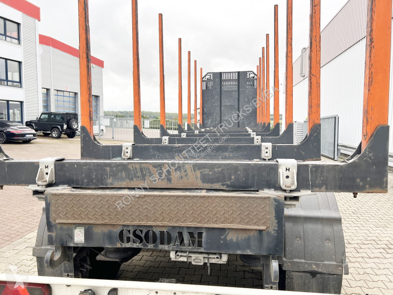 Semiremorca  Gsodam 3-Achs Holzauflieger Gsodam...