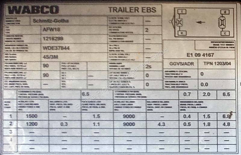 نصف مقطورة Gofa Tank trailer for oxygen,...