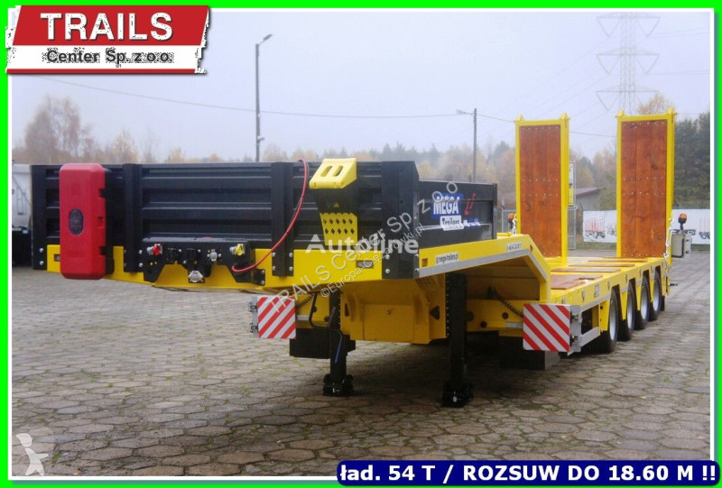 Semirimorchio Mega 4 axle low floor 18.600 m....