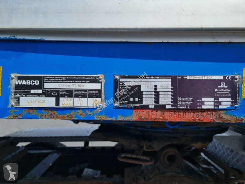 نصف مقطورة Goldhofer STZ-H6-57/80A...