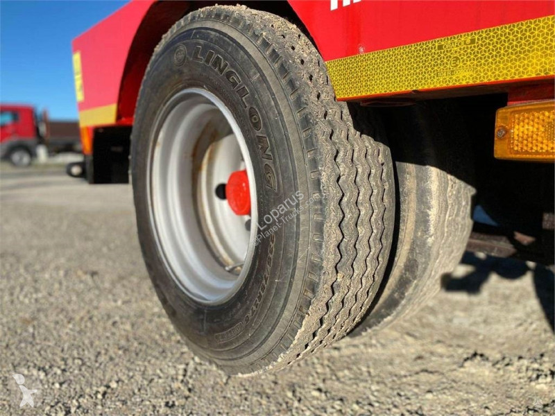 Semirimorchio  Gooseneck lowbed , axle lift
