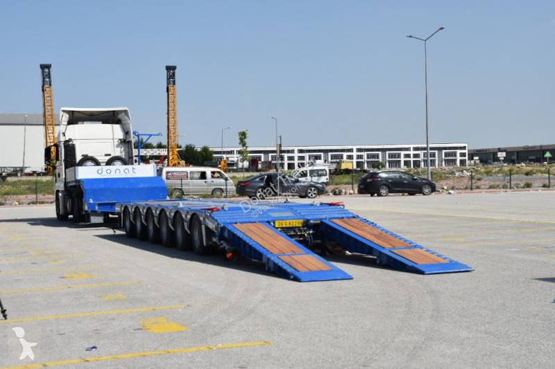 Semitrailer Donat 6 axle lowbed semitrailer -...