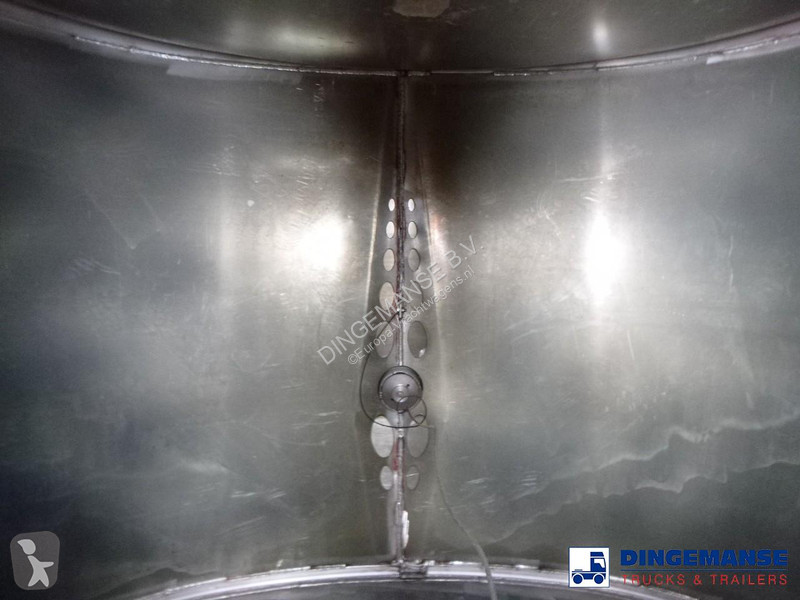 Semi remorque  Fuel tank alu 42.8 m3 / 6 comp +...