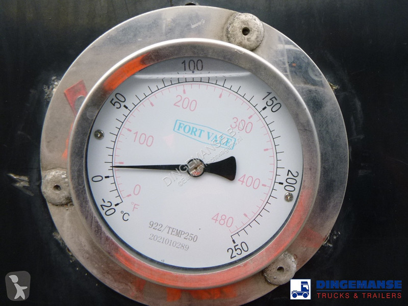 Semi reboque Clayton Bitumen tank inox 31.8m /...