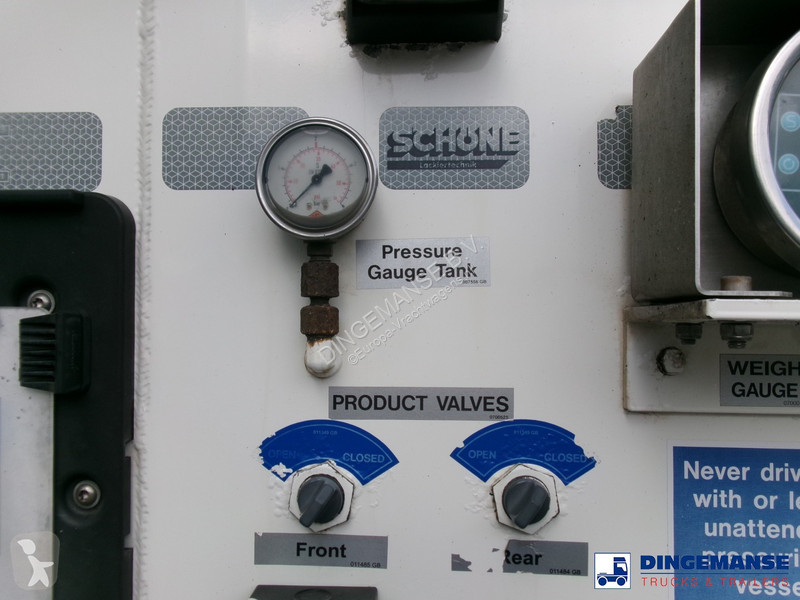 Semi reboque Feldbinder Powder tank alu 36 m3 /...