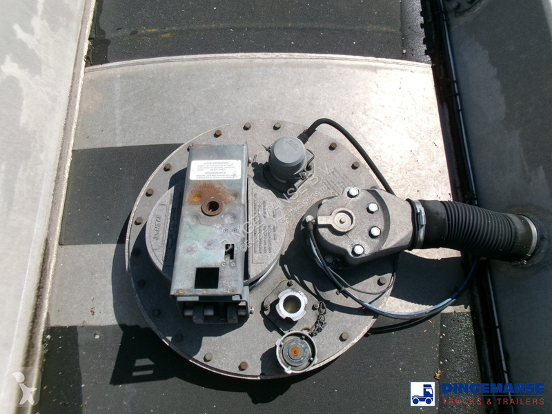 Oplegger  Fuel tank alu 42.8 m3 / 6 comp + pump