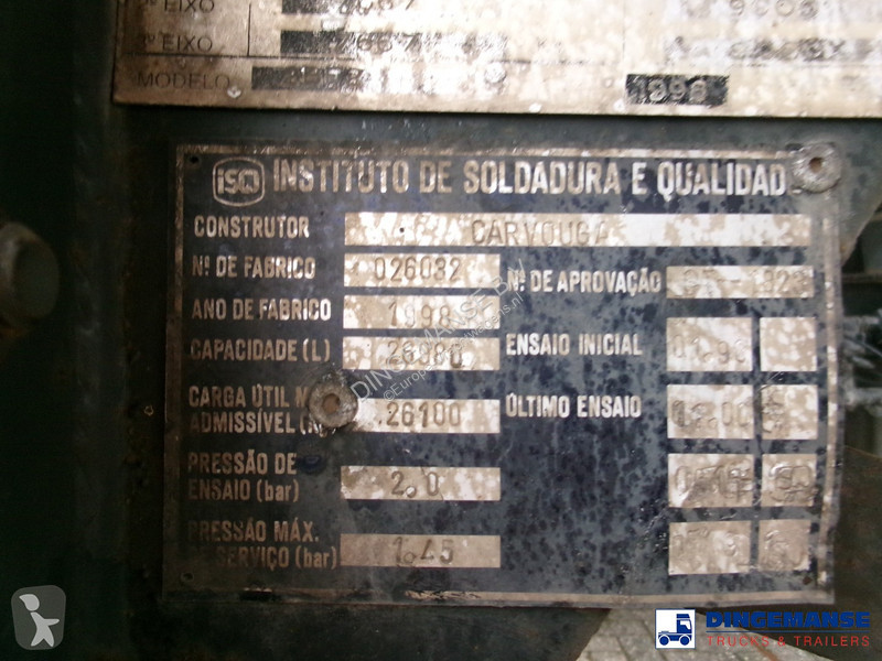 Semiremorca Metalovouga Bitumen / heavy oil...