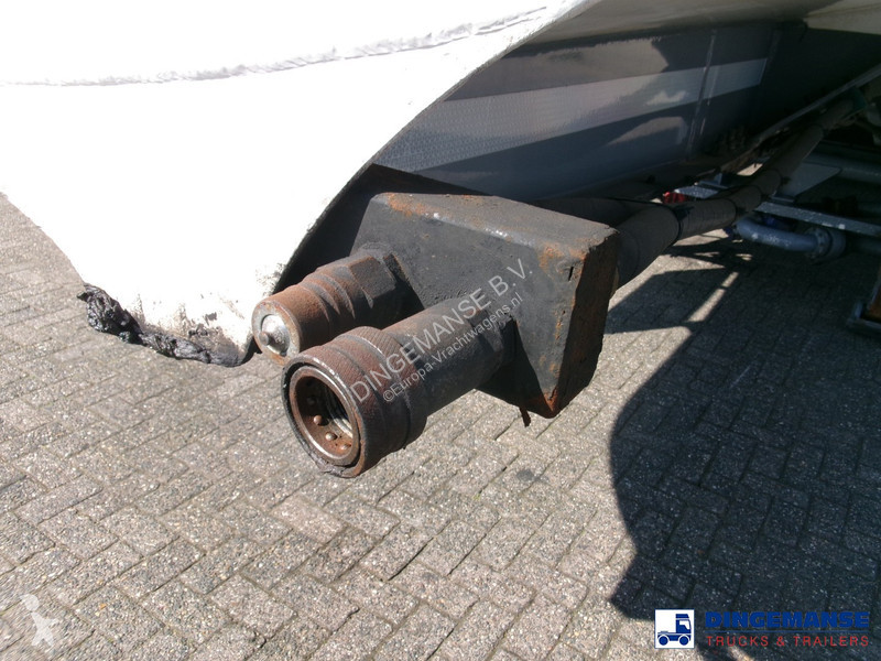 Sættevogn  Fuel tank alu 42.8 m3 / 6 comp + pump