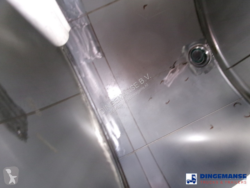 Semiremorca Magyar Heavy oil tank inox 37 m3 /...