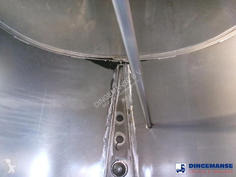 Oplegger  Fuel tank alu 43 m3 / 6 comp