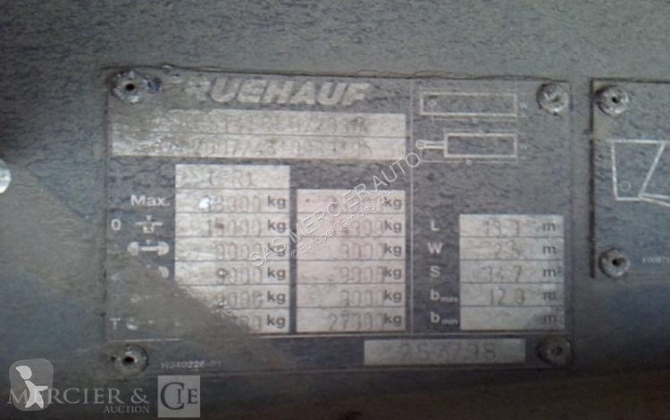 Semitrailer Fruehauf semi remorque