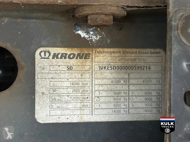 Oplegger Krone THERMO KING SLXe 300 LIFT AXLE...