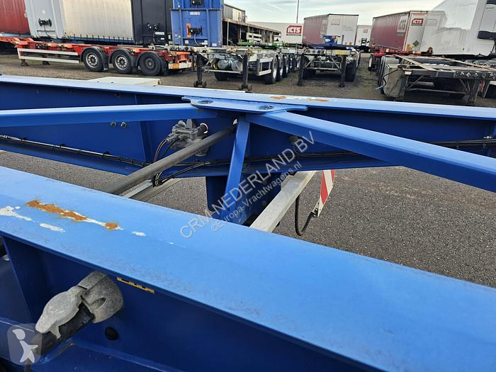 Semitrailer Van Hool A2C001 container CHASSIS...