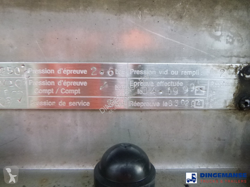 Semiremorca Magyar Bitumen tank inox 30 m3 / 1...