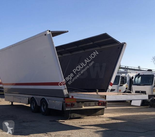 Semitrailer Fruehauf 2 ESSIEUX FOURGON PODIUM 32T