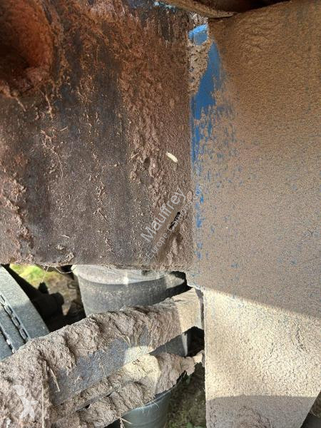 Semitrailer Diebolt  grue avec grappin rotatif