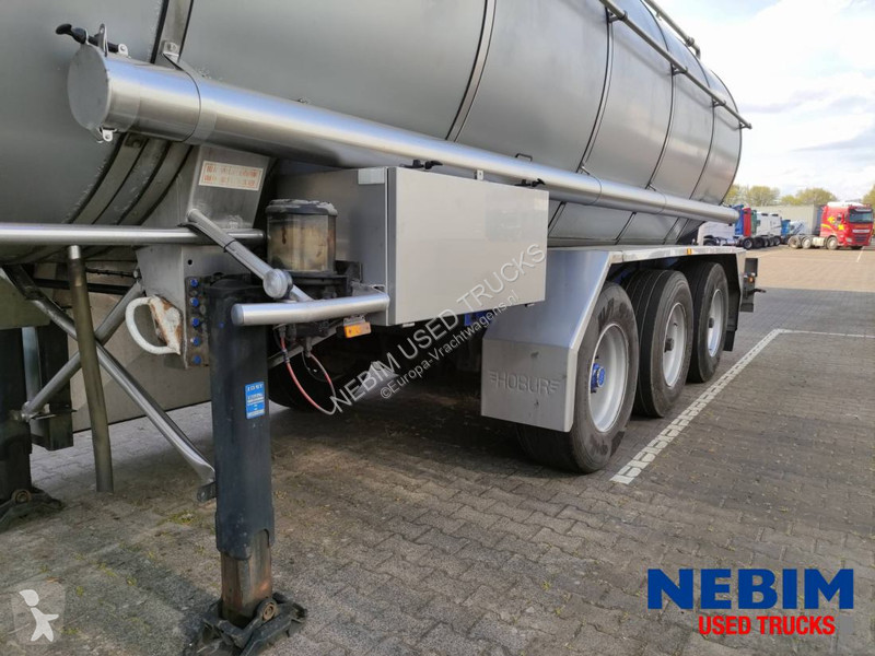 Semi reboque Burg BPO 12-27 Z - 26.165L - INOX...