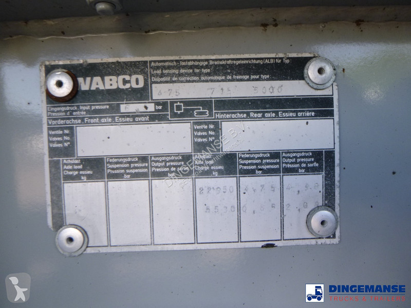 Semiremorca Magyar Bitumen tank inox L1.5BN 32...