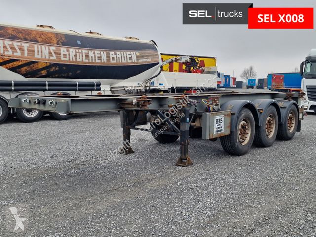 نصف مقطورة Krone C 24 Containerchassie (Gesamt...
