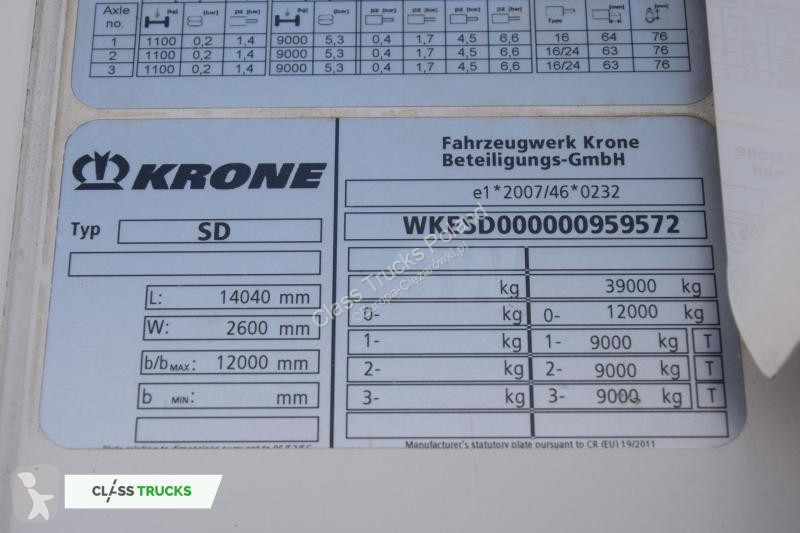 Semiremorca Krone SDR  FP 60 ThermoKing SLXi 300