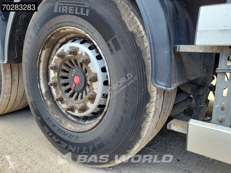 Semi reboque Knapen K100 Liftachse 8mm 92m3