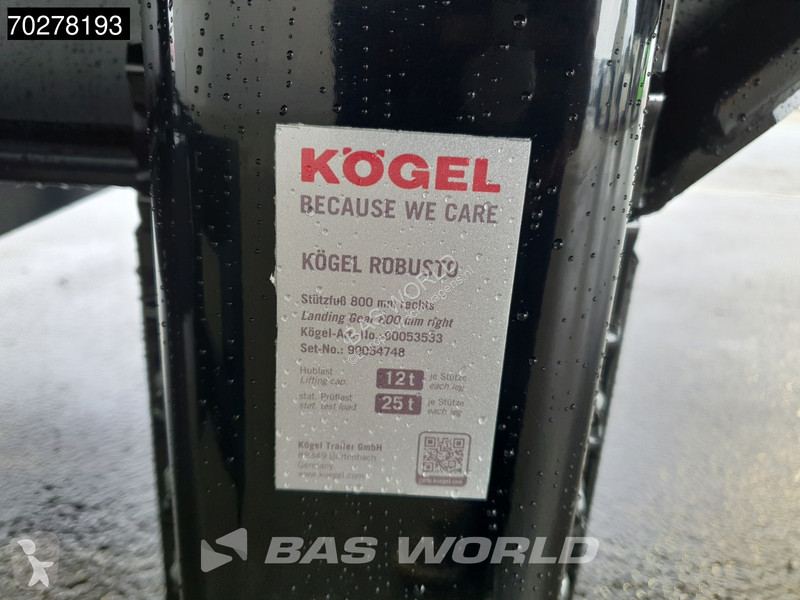 Oplegger Kögel S24-1 Coil NEW + Liftachse BPW