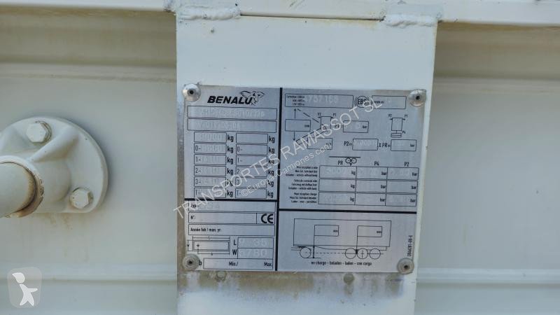 نصف مقطورة Benalu  C34 CNS