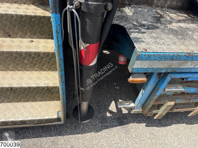 Semi remorque Samro open laadbak Hiab