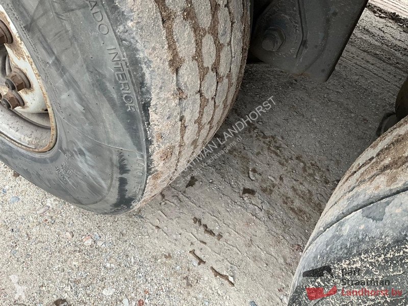 Semitrailer Krone 27 3 Assen Vlakke oplegger