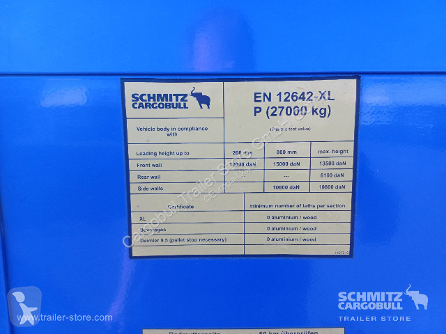 Semitrailer Schmitz Cargobull Curtainsider Mega...