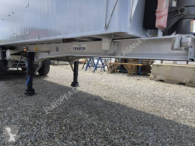 Semitrailer Tisvol basculante cereal 47m3