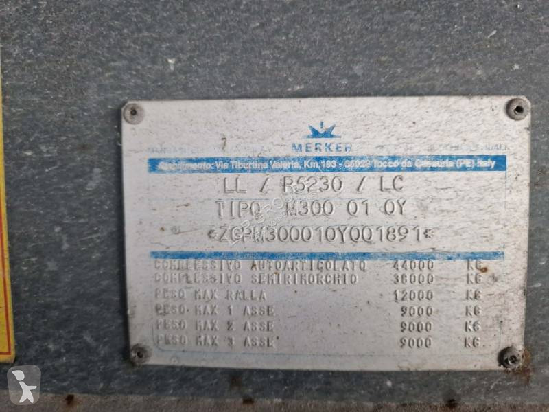 Semitrailer Margaritelli M300