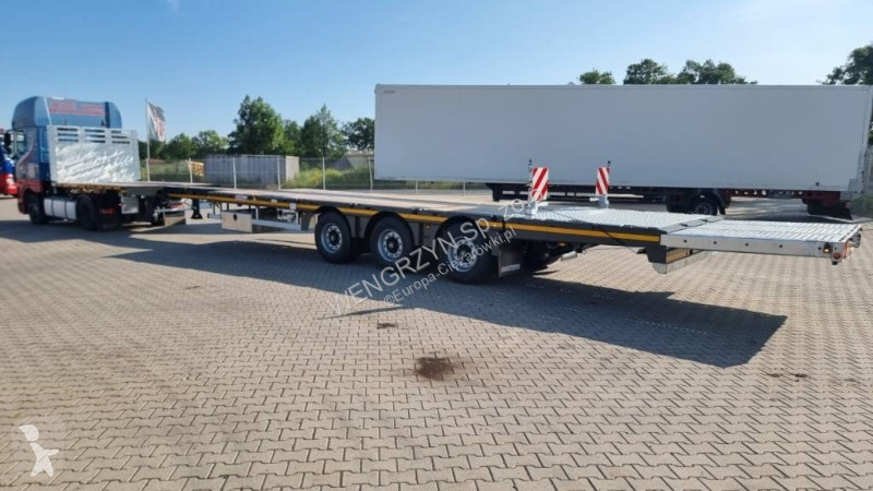 Oplegger MAX Trailer platforma z hydraulicznie...