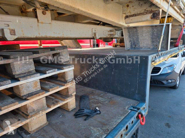 Semirimorchio Krone Tieflader Maschinen Transport