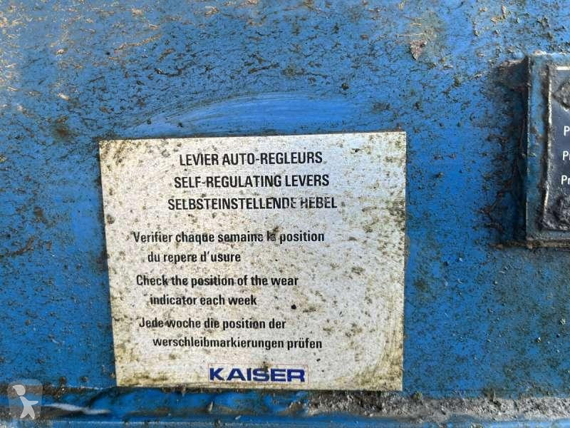 Semitrailer Kaiser  2 ESSIEUX