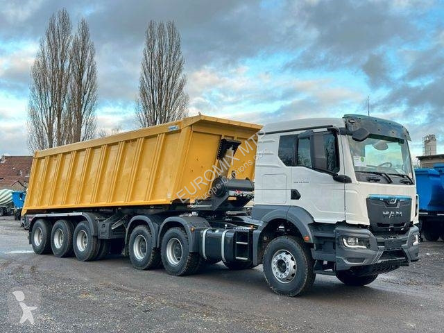 Semitrailer Euromix Kipper Auflieger 32m³  HARDOX