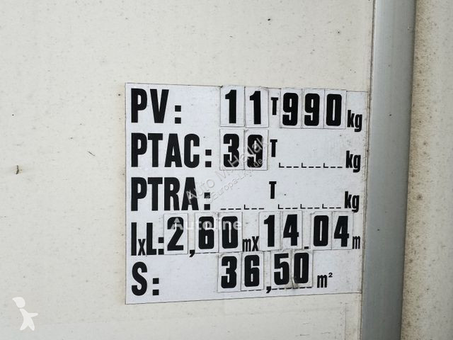 Semirimorchio Chereau Carrier Vector 1950 Mt Bi...