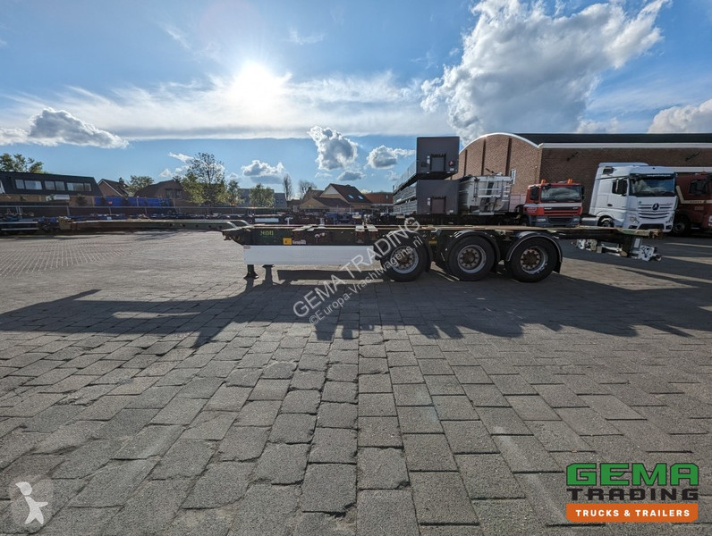 Semitrailer Krone 27 3-Assen BPW Kont Schuiver...