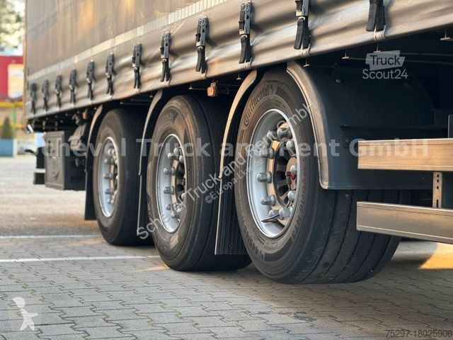 Semitrailer Wielton NS-3 Liftachse, Edscha...