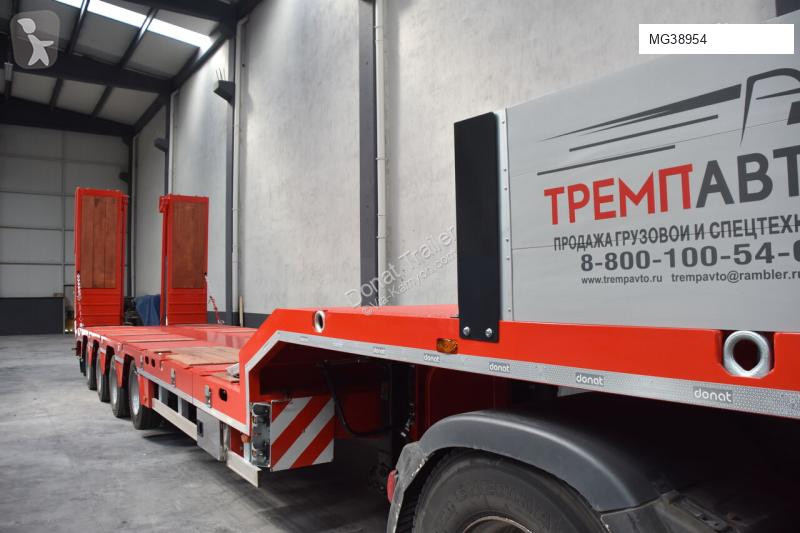 Semiremorca Donat 4 axle lowbed for heavy duty...