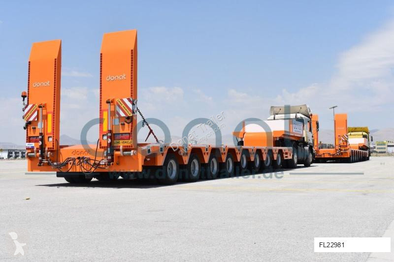 Semiremorca Donat 8 axle lowbed with hydraulic...