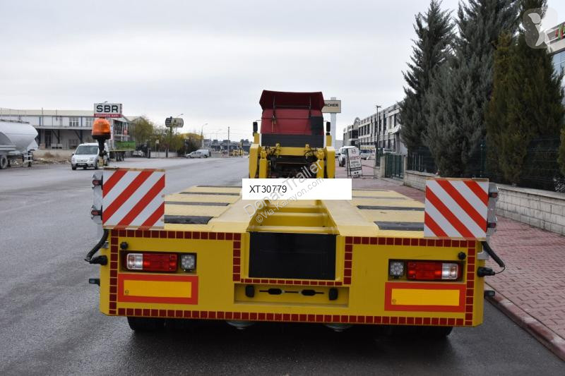 Oplegger Donat Front loading hydraulic lowbed