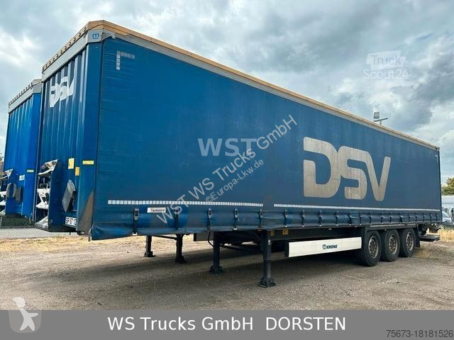 Semitrailer Krone 3 x SDP27 Profiliner Edscha...