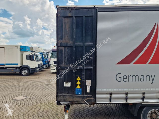 Semitrailer Krone / Hubdach / EDSCHA / Mega /...